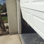 Garage door off track Spokane